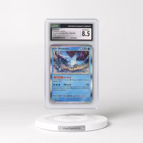 2023 Scarlet & Violet 151 - MEW EN #144/165 Articuno - Holo (CGC 8.5 NM-MT+)