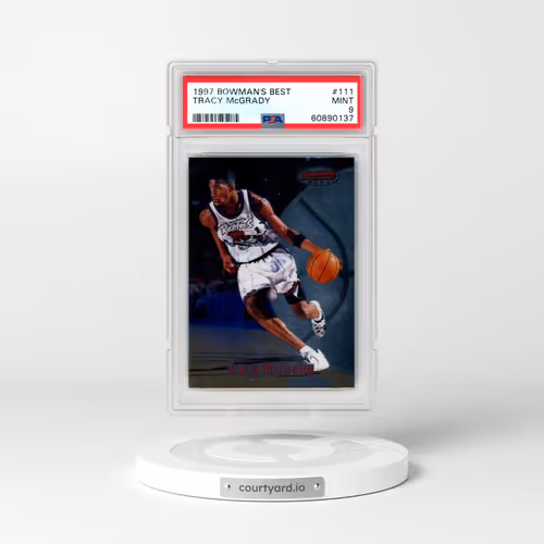 1997 Bowman's Best #111 Tracy McGrady (PSA 9 MINT)