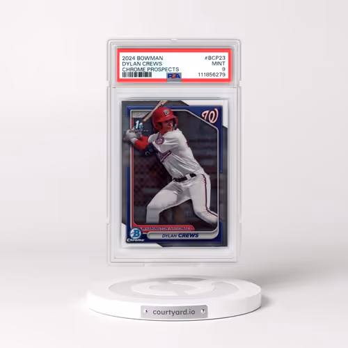 2024 Bowman Chrome Prospects #BCP23 Dylan Crews (PSA 9 MINT)