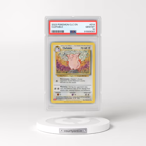 2023 Pokémon Clc-Trading Card Game Classic Charizard & HO-Oh EX Deck #014 Clefable (PSA 10 GEM MINT)