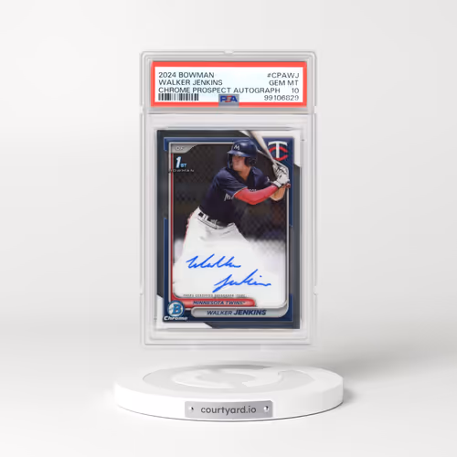 2024 Bowman Chrome Prospect Autographs #CPAWJ Walker Jenkins (PSA 10 GEM MINT)