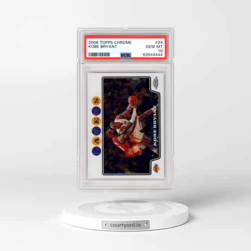 2008 Topps Chrome #24 Kobe Bryant (PSA 10 GEM MINT)