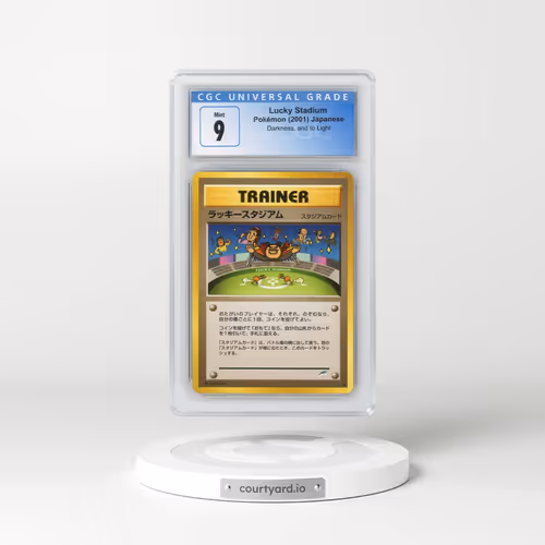 2001 Darkness, and to Light Lucky Stadium - Imakuni? (Doduo) (CGC 9 MINT)