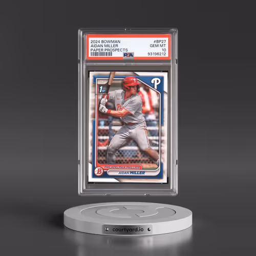 2024 Bowman Paper Prospects #BP27 Aidan Miller (PSA 10 GEM MINT)