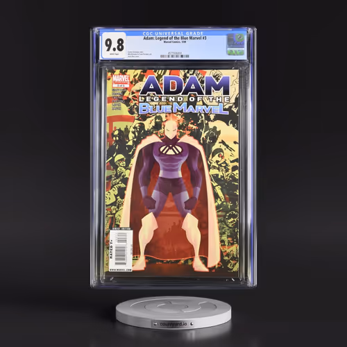 Adam: Legend of the Blue Marvel #3 CGC 9.8 White Pages (Marvel Comics, 3/09) - Universal