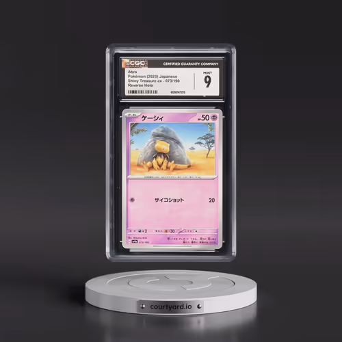 2023 Shiny Treasure ex #073/190 Abra - Reverse Holo Digitized (CGC 9 MINT)