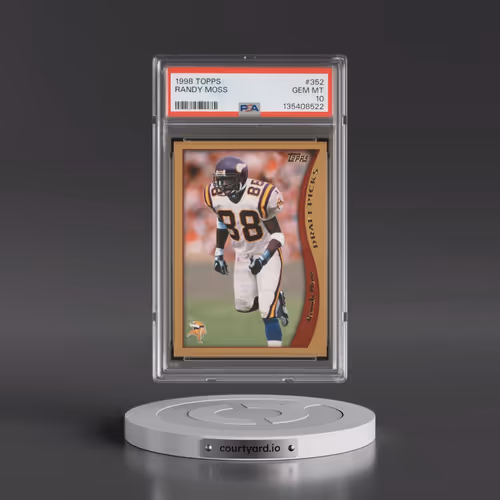 1998 Topps #352 Randy Moss (PSA 10 GEM MINT)