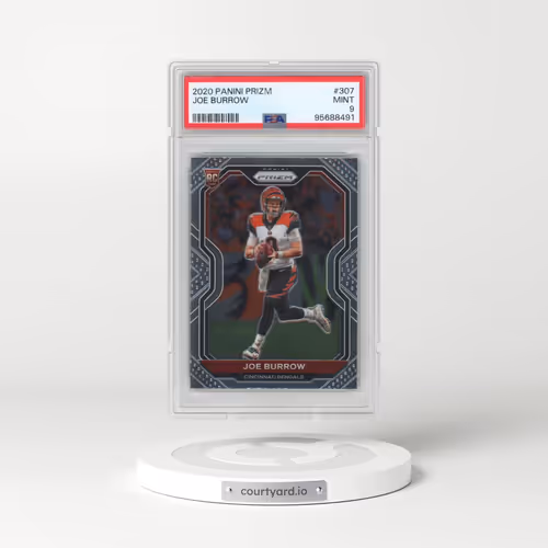 2020 Panini Prizm #307 Joe Burrow (PSA 9 MINT)