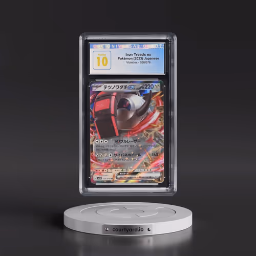 2023 Violet ex #058/078 Iron Treads ex - Holo (CGC 10 PRISTINE)