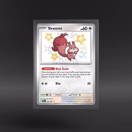 Paldean Fates #205/091 Skwovet