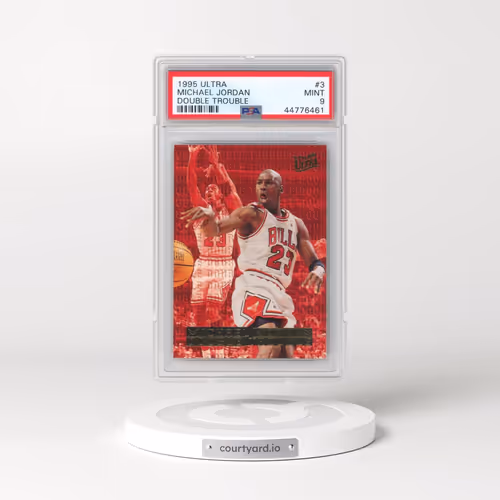 1995 Ultra Double Trouble #3 Michael Jordan (PSA 9 MINT)
