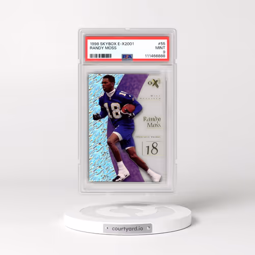 1998 Skybox E-X2001 #55 Randy Moss (PSA 9 MINT)