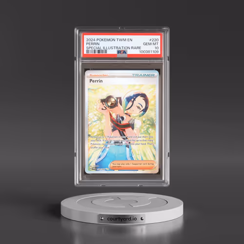 2024 Pokémon Twm EN-Twilight Masquerade #220 Perrin - Special Illustration Rare (PSA 10 GEM MINT)