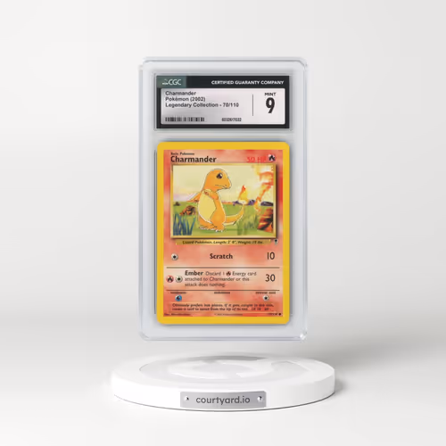2002 Legendary Collection #70/110 Charmander (CGC 9 MINT)