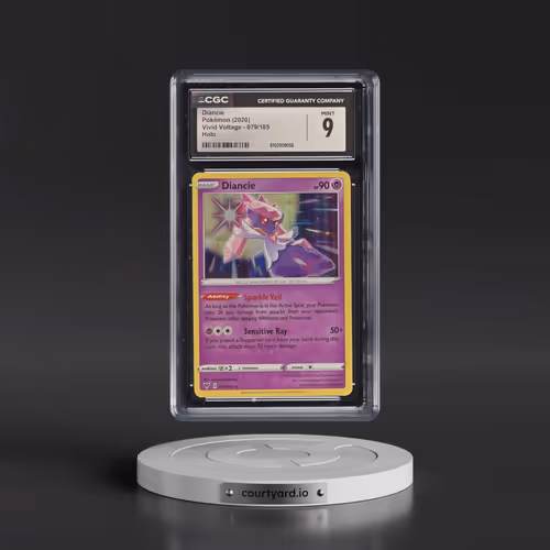 2020 Vivid Voltage #079/185 Diancie - Holo (CGC 9 MINT)