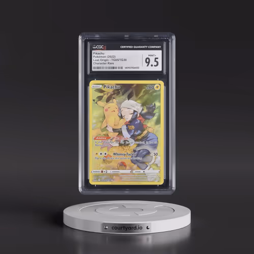 2022 Lost Origin #TG05/TG30 Pikachu - Trainer Gallery Holo (CGC 9.5 MINT+)