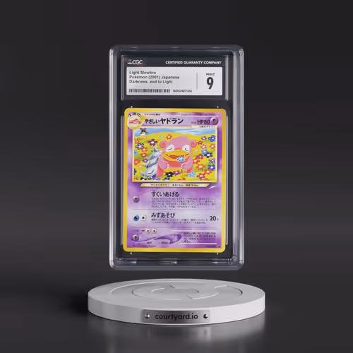 2001 Darkness, and to Light Light Slowbro (CGC 9 MINT)