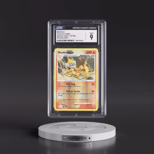 2008 Majestic Dawn #41/100 Monferno - Reverse Holo (CGC 9 MINT)