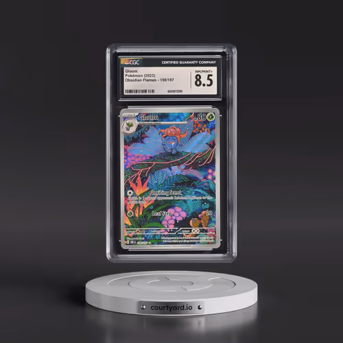 2023 Obsidian Flames - OBF EN #198/197 Gloom - Illustration Rare Holo (CGC 8.5 NM-MT+)