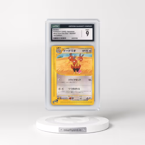 2002 Wind from the Sea #062/087 Dodrio - 1st Edition (CGC 9 MINT)