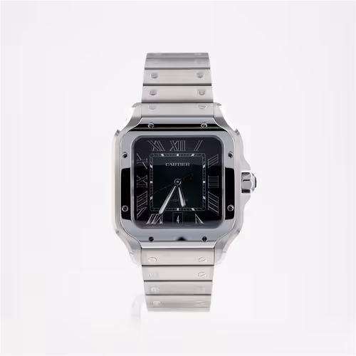 Cartier Santos Large Green Dial