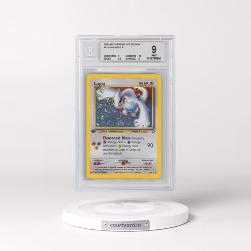 2000 Neo Genesis #9 Lugia - 1st Edition Holo (BGS 9 MINT)