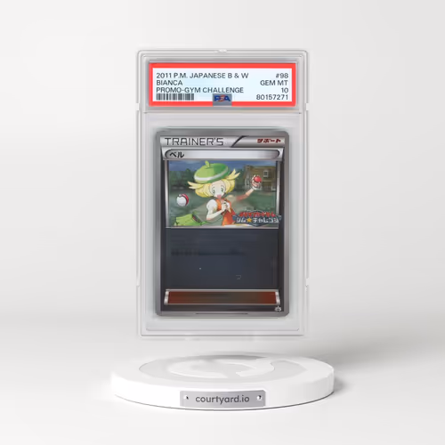 2011 Pokémon Black & White Promo #98 Bianca - Gym Challenge (PSA 10 GEM MINT)