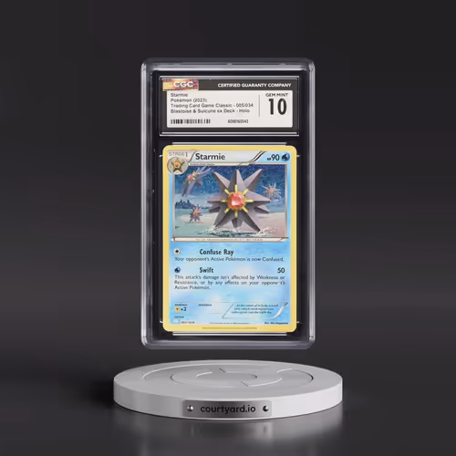 2023 Trading Card Game Classic - CLV, CLC, CLB #005/034 Starmie - Blastoise & Suicune ex Deck - CLB