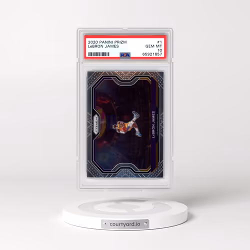 2020 Panini Prizm #1 LeBron James (PSA 10 GEM MINT)