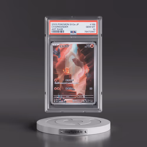2023 Pokémon Sv2a-Pokemon 151 #168 Charmander - Art Rare (PSA 10 GEM MINT)