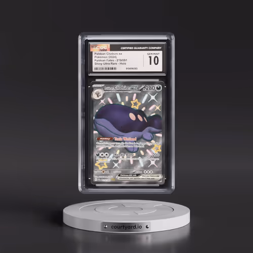 2024 Paldean Fates - PAF EN #219/091 Paldean Clodsire ex - Shiny Ultra Rare Holo (CGC 10 GEM MINT)