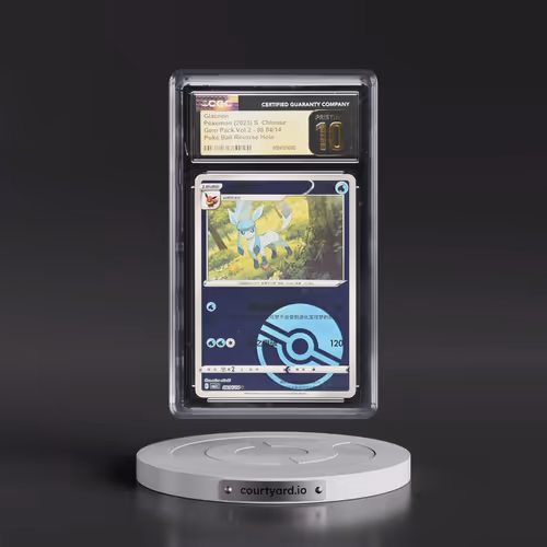 2025 Gem Pack Volume 2 - CBB2C - Simplified #08 04/14 Glaceon - Reverse Holo Poké Ball (CGC 10 PRIST