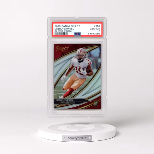 2019 Panini Select #257 Deebo Samuel - Silver Prizm (PSA 10 GEM MINT)