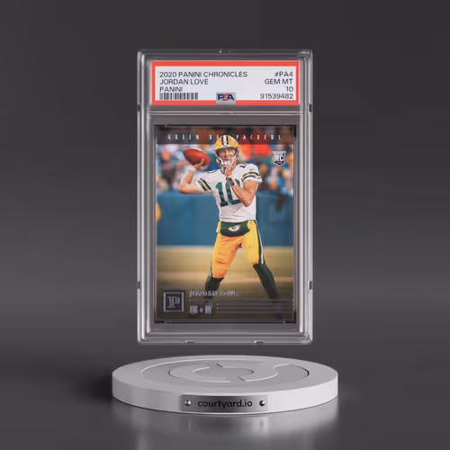 2020 Panini Chronicles Panini #PA4 Jordan Love (PSA 10 GEM MINT)