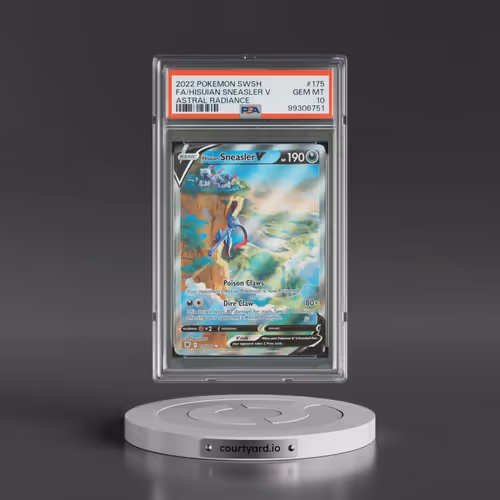 2022 Pokémon Sword & Shield Astral Radiance #175 Hisuian Sneasler V - Holo Full Art (PSA 10 GEM MINT