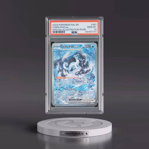 2023 Pokémon Pal EN-Paldea Evolved #261 Chien-Pao EX - Holo Special Illustration Rare (PSA 10 GEM MI