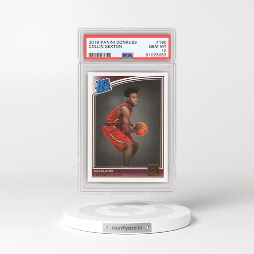 2018 Panini Donruss #180 Collin Sexton (PSA 10 GEM MINT)