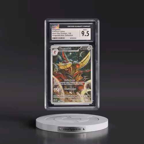 2024 Pokémon Svp EN-SV Black Star Promo #130 Kingambit - Shrouded Fable Illustration Collection (CGC