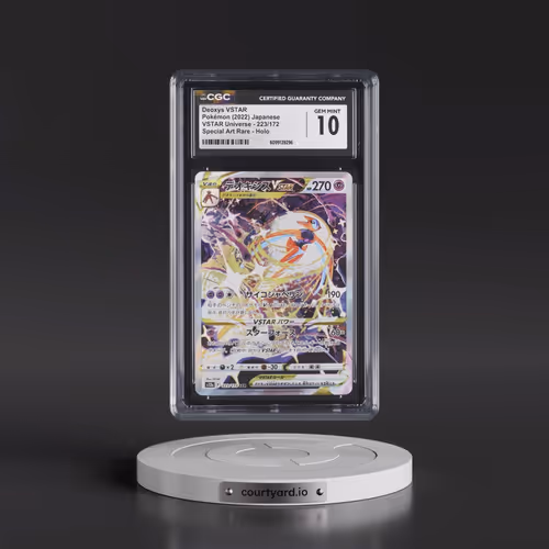 2022 VSTAR Universe #223/172 Deoxys VSTAR - Special Art Rare Holo (CGC 10 GEM MINT)