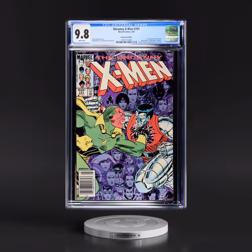 Uncanny X-Men #191 CGC 9.8 White Pages (Marvel Comics, 3/85) - Newsstand Edition