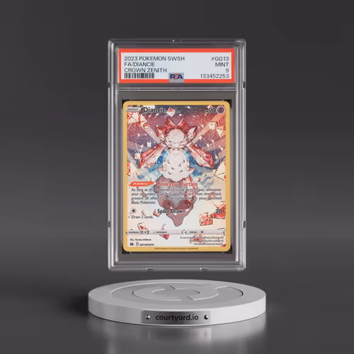 2023 Pokémon Sword and Shield Crown Zenith #GG13 Diancie - Full Art (PSA 9 MINT)