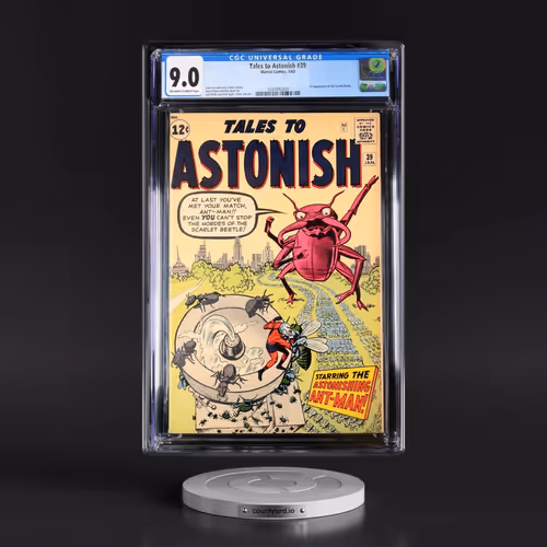 Tales to Astonish #39 CGC 9.0 Off-white to White Pages (Marvel Comics, 1/63) - Universal