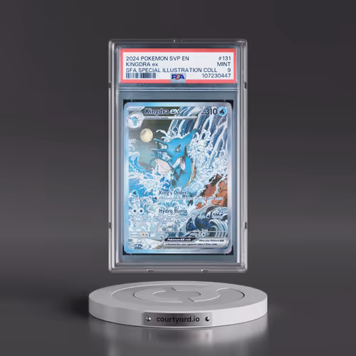 2024 Pokémon Svp EN-SV Black Star Promo #131 Kingdra EX - Holo Shrouded Fable Special Illustration C
