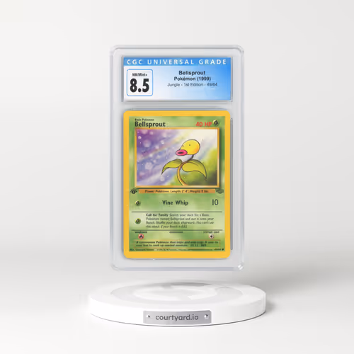 1999 Jungle #49 Bellsprout - 1st Edition (CGC 8.5 NM-MT+)