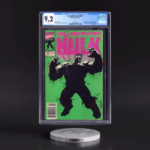 Incredible Hulk #377 CGC 9.2 White Pages (Marvel Comics, 1/91) - Universal