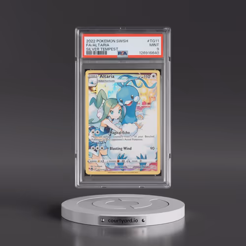 2022 Pokémon Sword & Shield Silver Tempest #TG11 Altaria - Full Art (PSA 9 MINT)