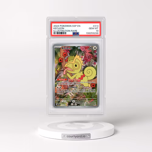 2024 Pokémon Ssp EN-Surging Sparks #213 Kecleon - Illustration Rare (PSA 10 GEM MINT)