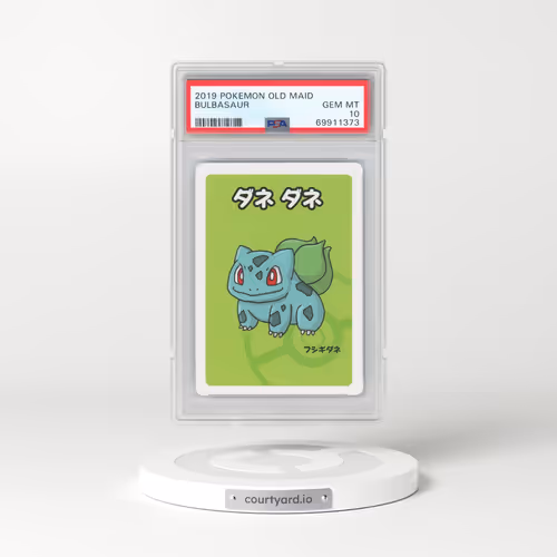 2019 Pokémon Old Maid Bulbasaur (PSA 10 GEM MINT)