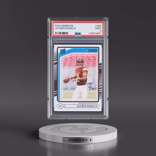 2024 Panini Donruss #389 Jayden Daniels (PSA 9 MINT)