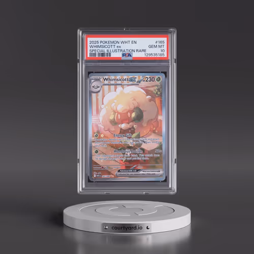 2025 POKEMON WHT EN-WHITE FLARE #165 WHIMSICOTT EX SPECIAL ILLUSTRATION RARE